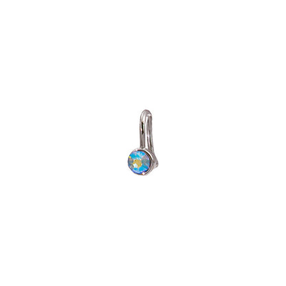 蝴蝶結月亮鑲鑽飾品－1/金色款細節｜https://igowo.tw/