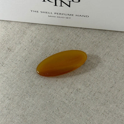 醋酸板材橢圓髮夾