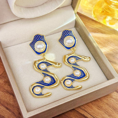復古簡約耳環－細節特寫19｜https://igowo.tw/