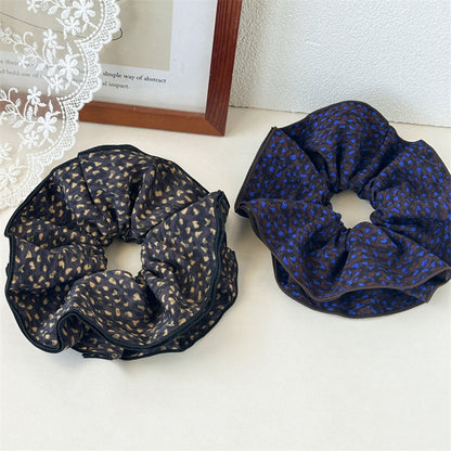 布面碎花波點髮圈－商品主圖｜https://igowo.tw/