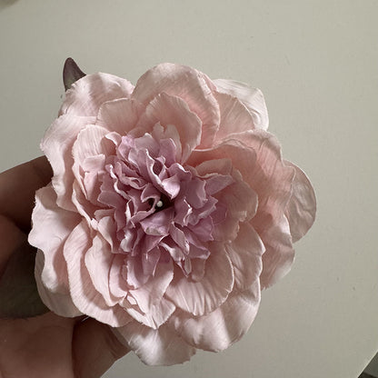 紅色花朵髮夾