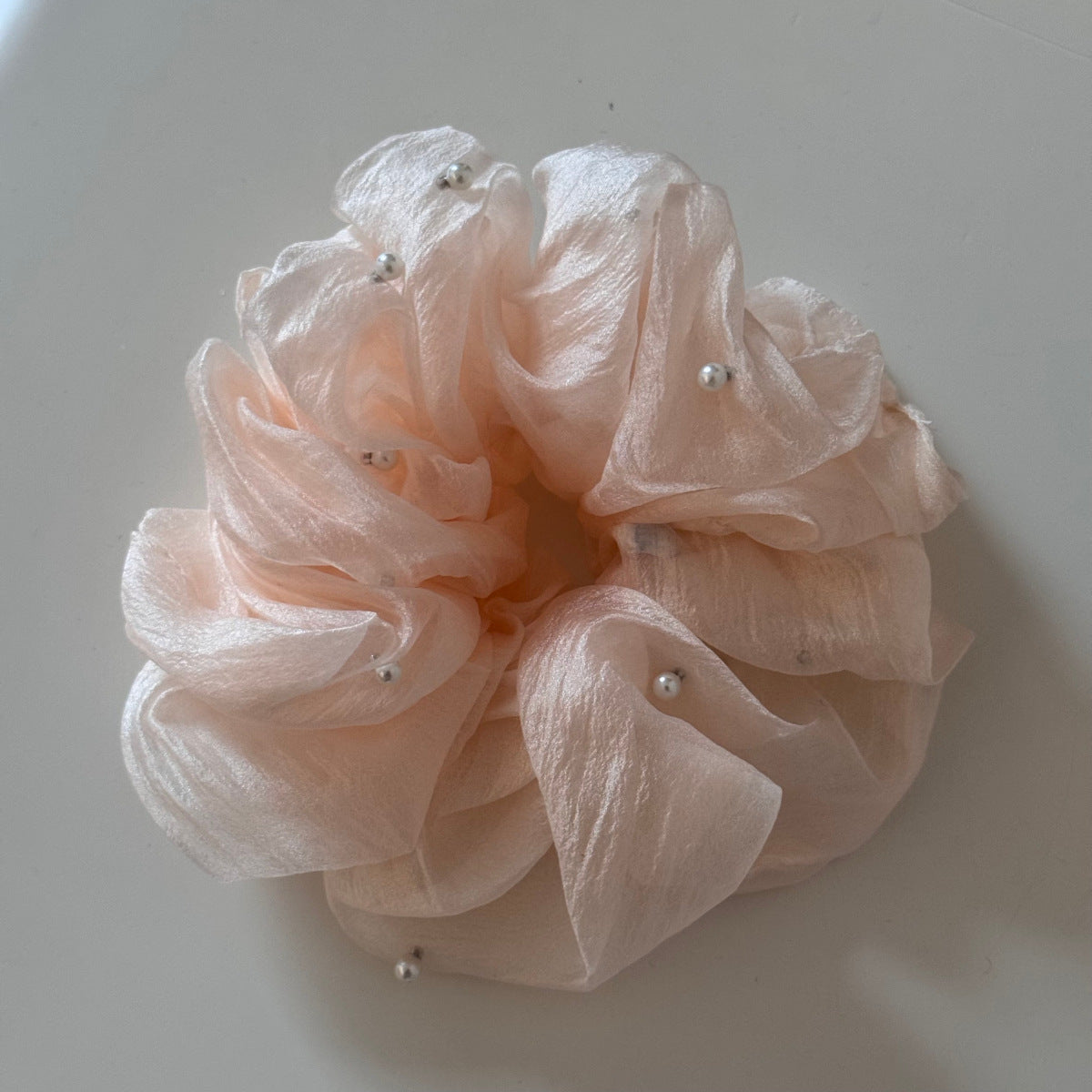 珍珠大腸圈簡約髮圈