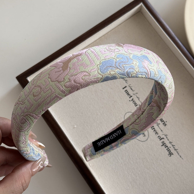 刺繡復古髮箍