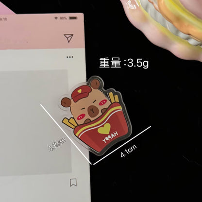 壓克力簡約髮夾
