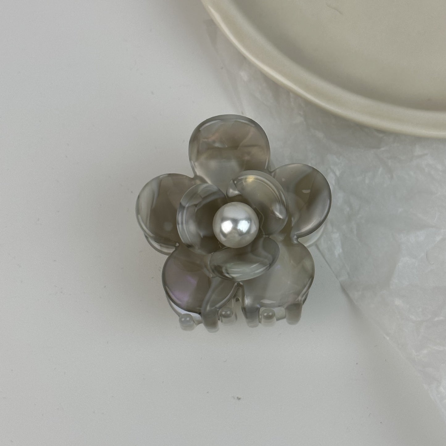 醋酸板材花朵鯊魚夾