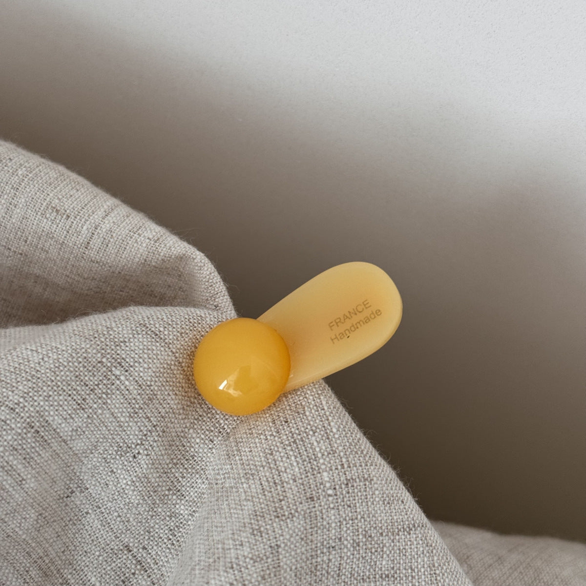 壓克力圓珠復古髮夾