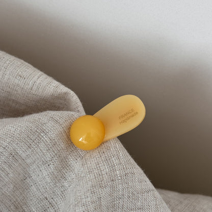 壓克力圓珠復古髮夾