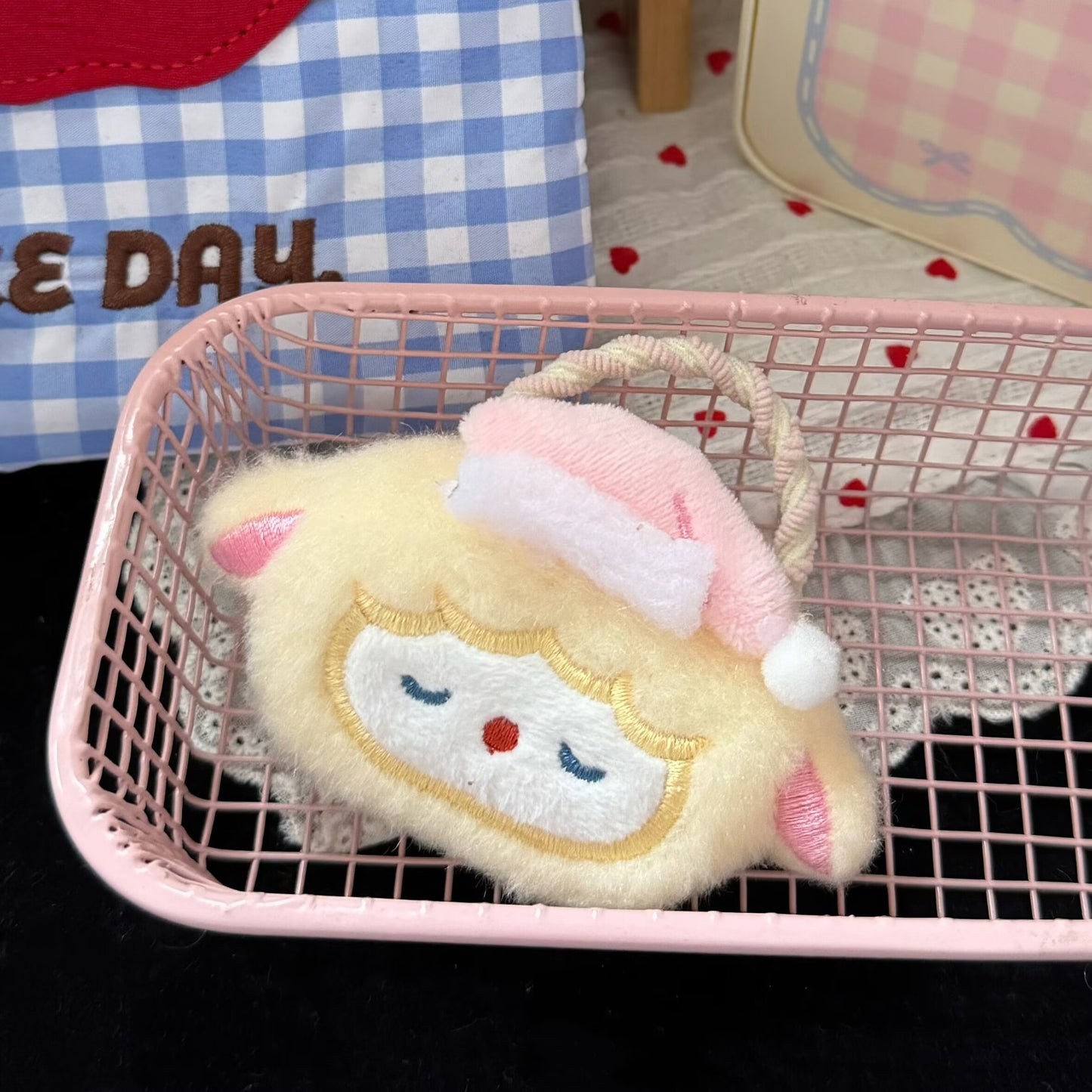 黃色卡通髮圈