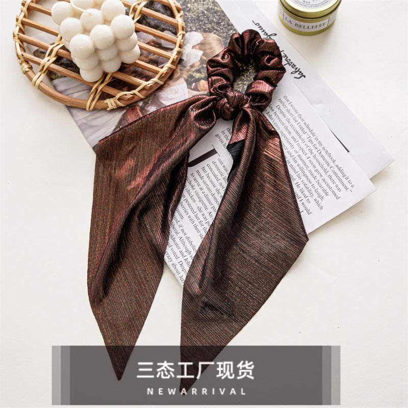 緞帶蝴蝶結大腸圈髮圈
