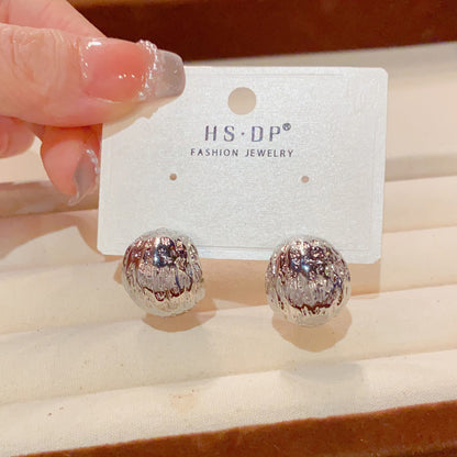 金屬圓圈簡約耳環