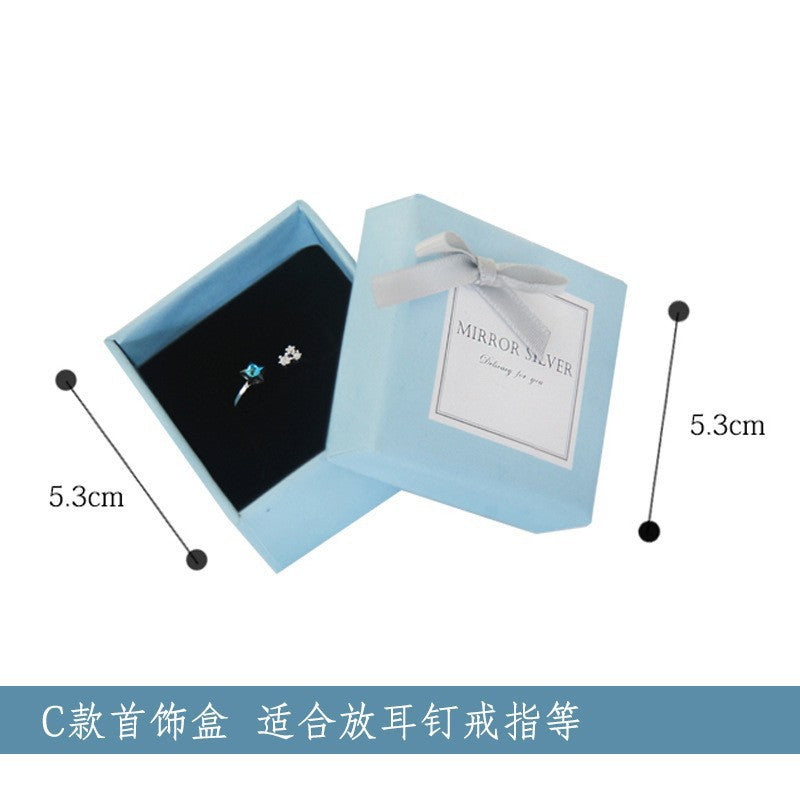 簡約經典耳環－耳釘/戒指盒款細節｜https://igowo.tw/