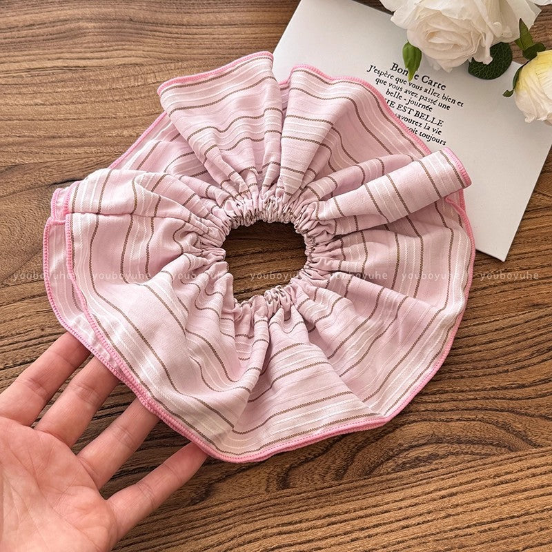 蕾絲大腸圈簡約髮圈