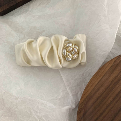 珍珠簡約髮圈