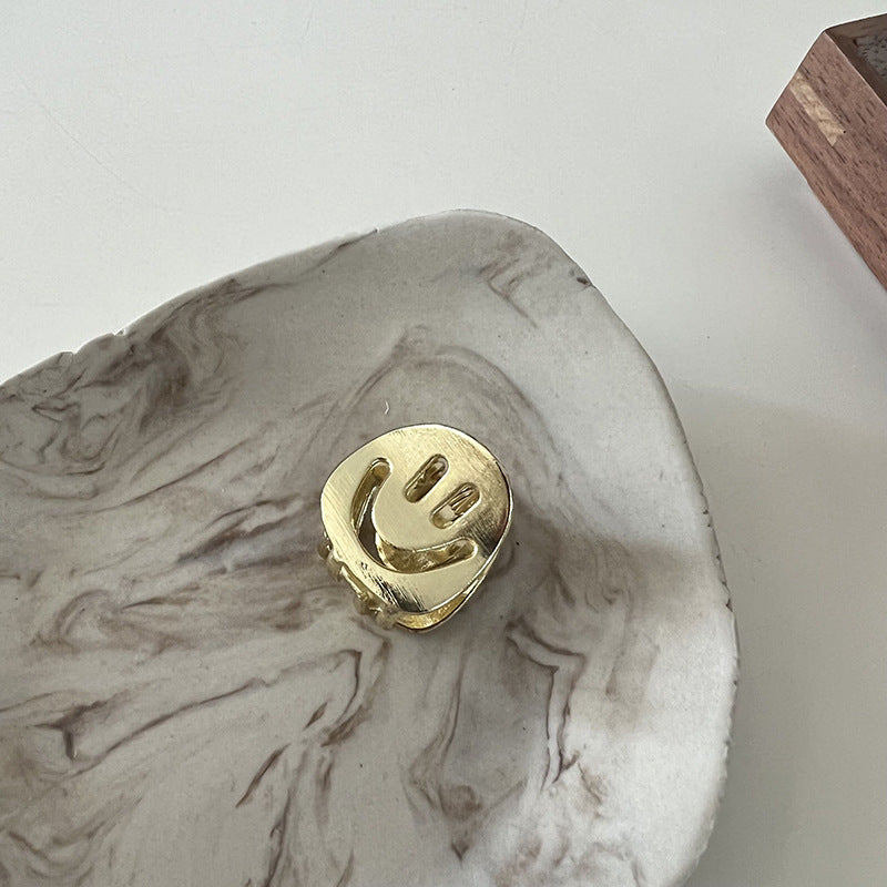 金屬笑臉小巧鯊魚夾