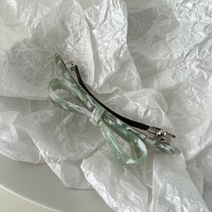 醋酸板材蝴蝶結髮夾