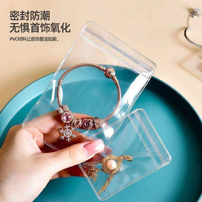 透明簡約耳環－細節特寫1｜https://igowo.tw/