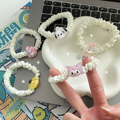 卡通簡約髮圈－商品主圖｜https://igowo.tw/