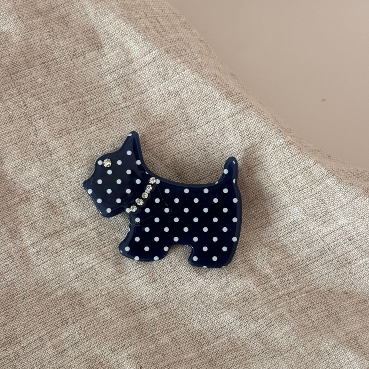 醋酸板材波點鯊魚夾－細節特寫4｜https://igowo.tw/
