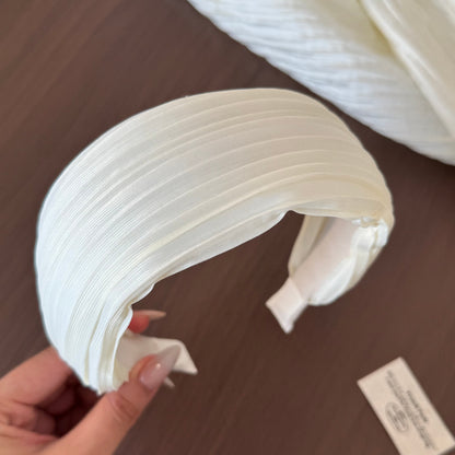 寬版簡約髮箍