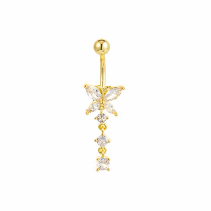 愛心鑲鑽飾品－1/金色款細節｜https://igowo.tw/