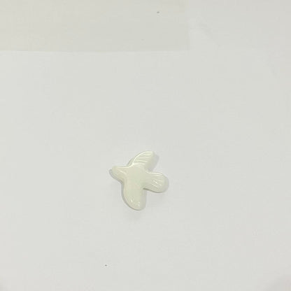 白色陶瓷長版項鍊－06 陶瓷白色款細節4｜https://igowo.tw/