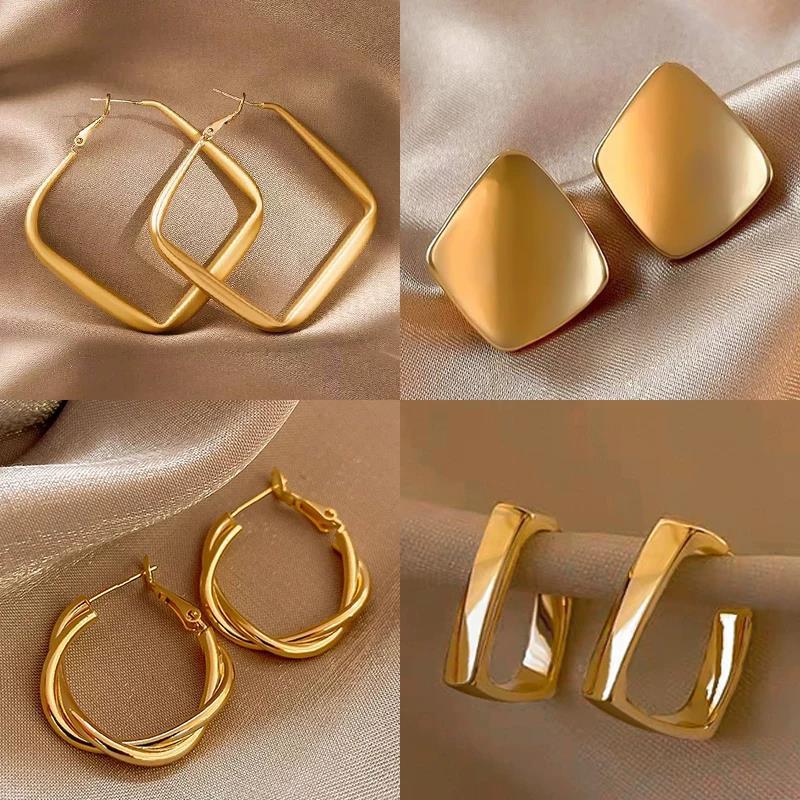 金屬復古耳釘－細節特寫43｜https://igowo.tw/