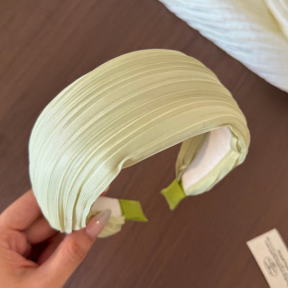 寬版簡約髮箍