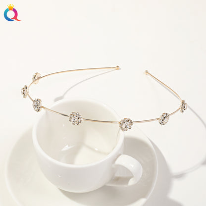 金色金屬樹葉髮箍－細節特寫18｜https://igowo.tw/