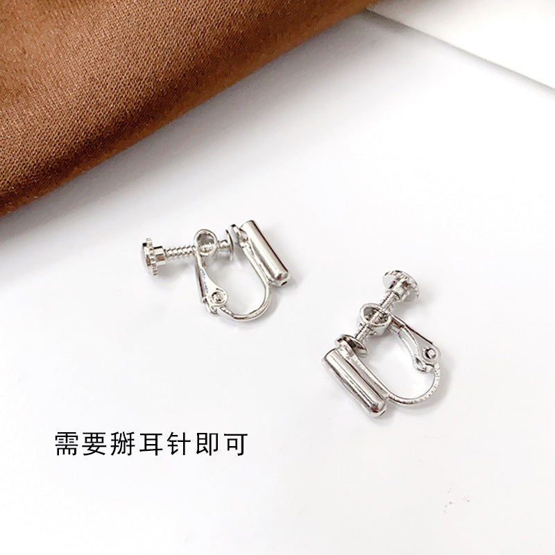 矽膠簡約耳環－細節特寫4｜https://igowo.tw/