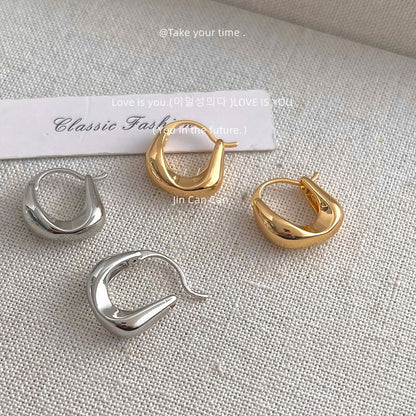 金屬簡約耳扣－商品主圖｜https://igowo.tw/
