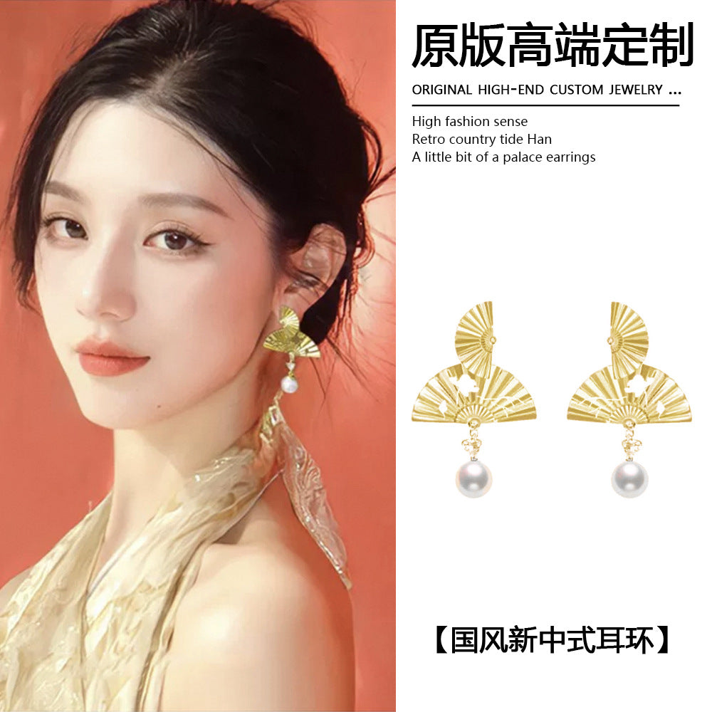 銀針復古耳環－細節特寫19｜https://igowo.tw/