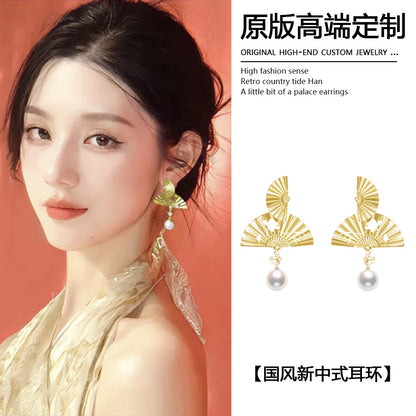 銀針復古耳環－細節特寫19｜https://igowo.tw/
