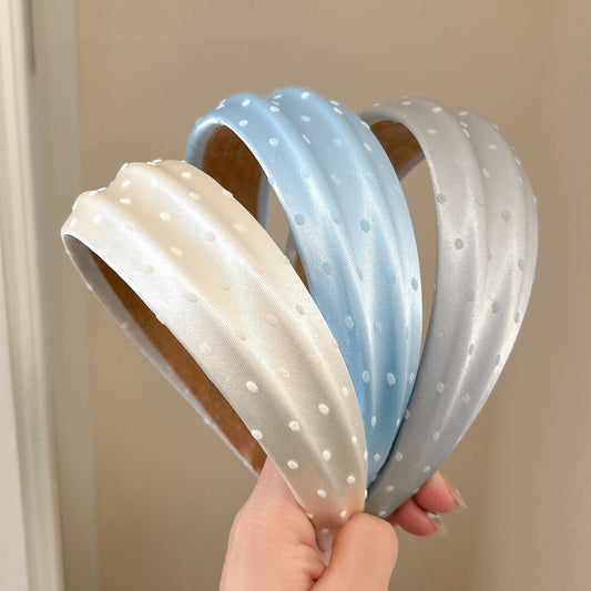 寬版簡約髮箍－商品主圖｜https://igowo.tw/