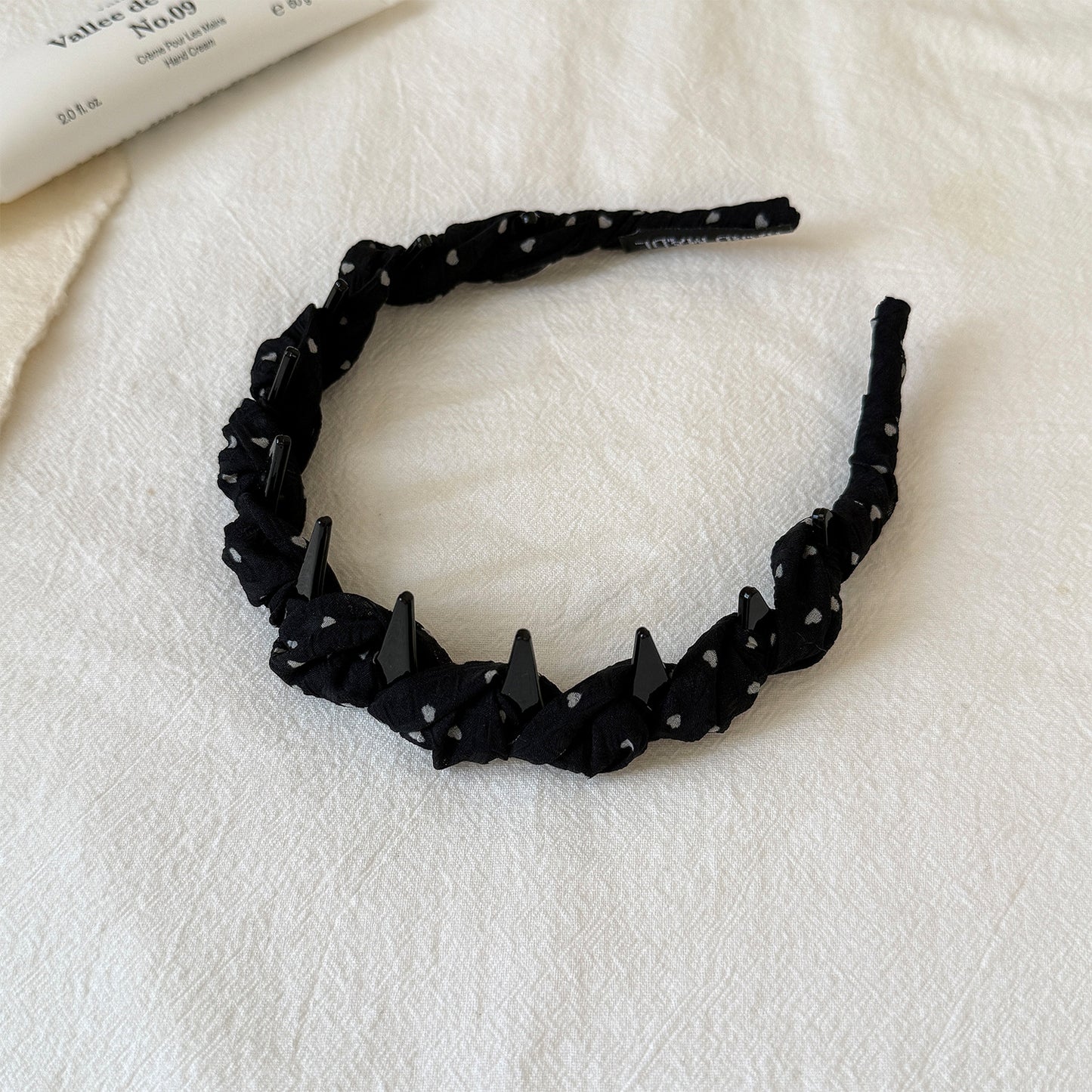 波點纏繞髮箍