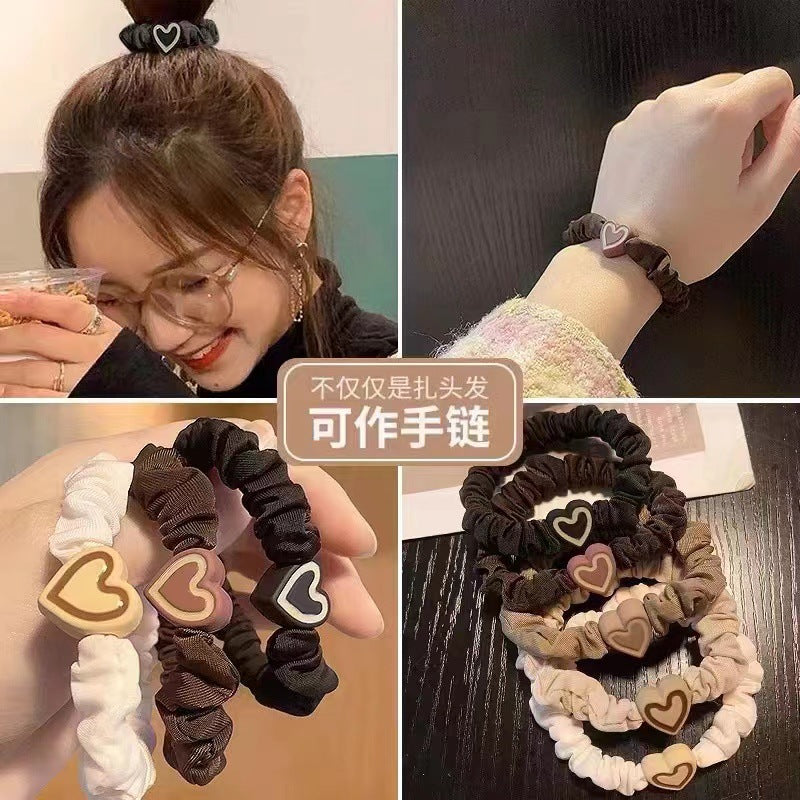 簡約經典髮圈－第二視角實拍｜https://igowo.tw/