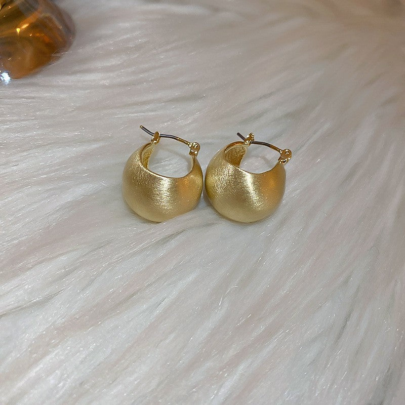 真金電鍍銀針復古花朵蝴蝶珍珠耳釘夸張設計感耳環小眾高級感耳飾