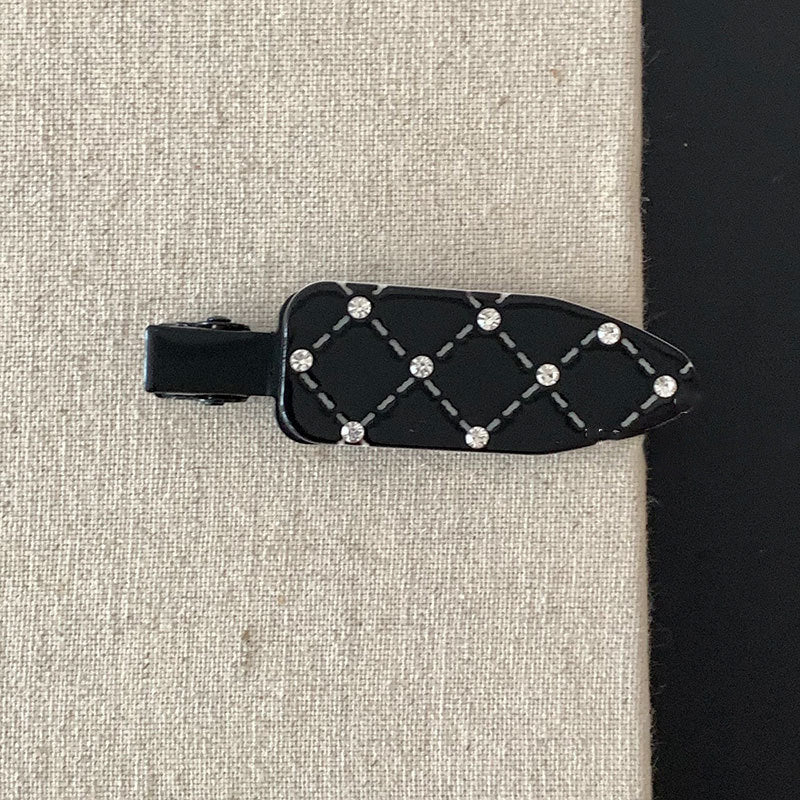 格紋簡約髮夾